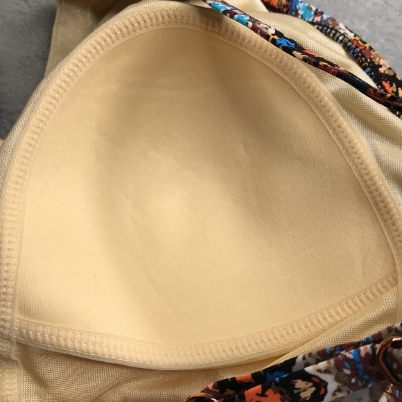 Miraclesuit Aztec Metallic Print Tankni Top Size 14 New - Picture 3 of 10